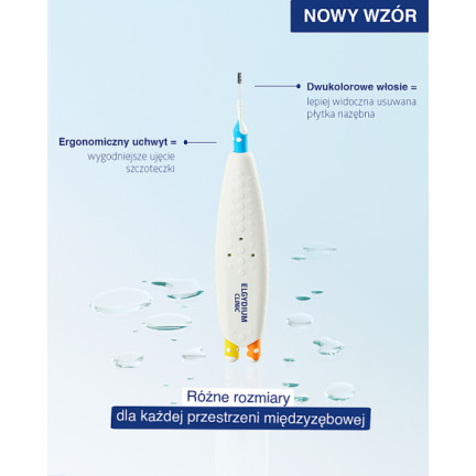 Elgydium Clinic Trio Compact 145, szczoteczki międzyzębowe - PRODUKT HIGIENICZNY