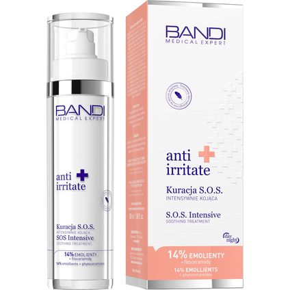 BANDI COSMETICS Bandi Medical Expert anti irritate, krem, kuracja intensywnie kojąca, 50 ml — Inhaltsstoffe i ocena
