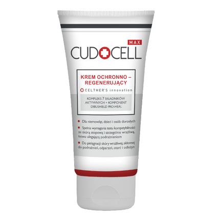 CELTHER Cudocell Max, krem ochronno-regenerujący, 150 g