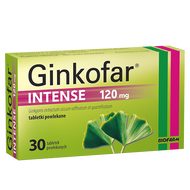 Ginkofar intense 120 mg, 30 tabletek powlekanych