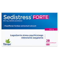 Sedistress Forte 500 mg, 28 tabletek powlekanych
