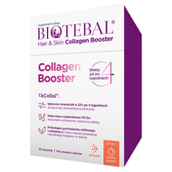 Biotebal Hair &amp; Skin Collagen Booster, suplement diety, 30 saszetek