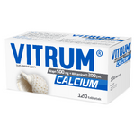 Vitrum Calcium, wapń 500 mg + Witamina D 200 j.m., 120 tabletek
