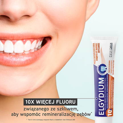 Elgydium Przeciwpróchnicowa, pasta do zębów, 75 ml - PIERRE FABRE