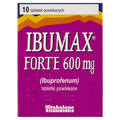 Ibumax Forte 600 mg, 10 tabletek powlekanych  - zdjęcie produktu