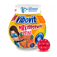 Vibovit Max Odporność, żelki, smak czarnego bzu, 50 szt