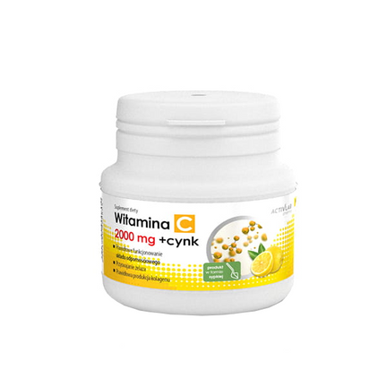 Witamina C 2000 mg + Cynk 25 mg, proszek 150g - zdjęcie produktu