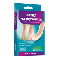 Plastry na pęcherze, hydrokoloidowe, małe, 6 sztuk