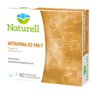 Naturell, Witamina K2 MK-7, 60 tabletek do ssania