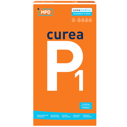 Curea P1, opatrunek, 10 x 20 cm, 1 sztuka - zdjęcie produktu