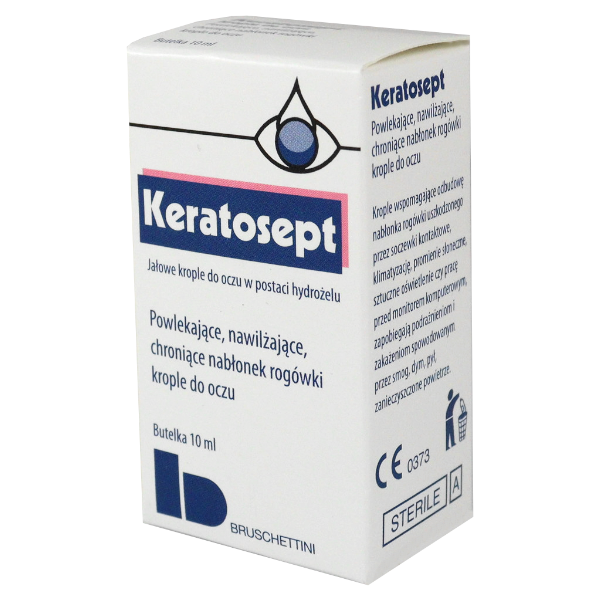 Keratosept, krople do oczu, 10 ml
