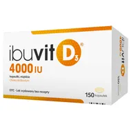 Ibuvit D3 4000 IU, 150 kapsułek miękkich