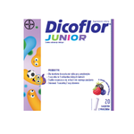 Dicoflor Junior, probiotyk dla dzieci od 3. roku życia i dla dorosłych, 20 saszetek