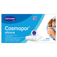 Opatrunek Cosmopor silicone 20 cm x 10 cm, 5 sztuk