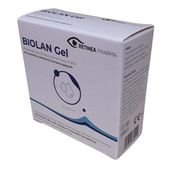Biolan Gel, 10 minimsów x 0,35 ml