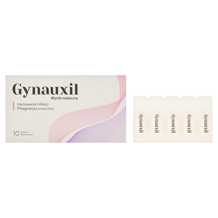 Gynauxil, 10 globulek dopochwowych - zdjęcie produktu