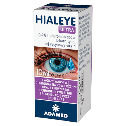 Hialeye Ultra, krople do oczu, 10 ml  - WYRÓB MEDYCZNY
