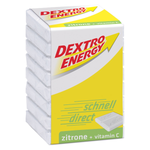 Dextro Energy, pastylki o smaku cytrynowym, 46 g