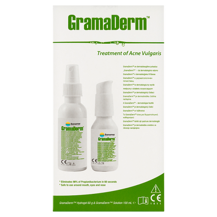 GramaDerm płyn 100 ml+ żel 60 g - 7502273996019