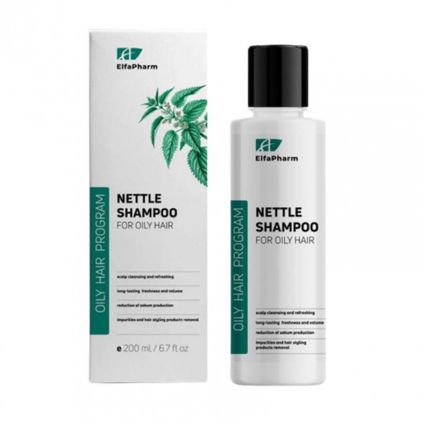 ELFA PHARM Elfa Pharm Oily Hair, szampon trychologiczny do włosów przetłuszczających, 200 ml — Składniki i ocena