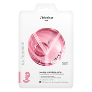 L'Biotica Ujędrniająca maska do twarzy, 1 komplet