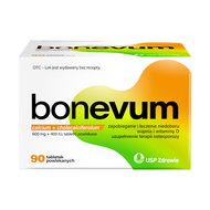 Bonevum 600 mg + 400 IU, 90 tabletek powlekanych