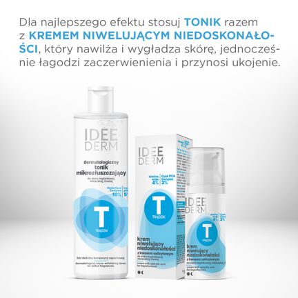 Idee Derm, tonik mikrozłuszczający, 220 ml - IDEEPHARM