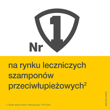 Nizoral, leczniczy szampon przeciwłupieżowy, 100 ml
