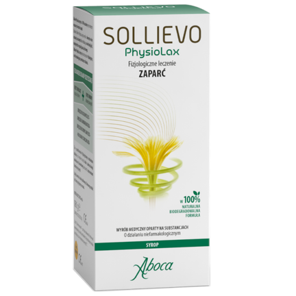Sollievo Physiolax, syrop, 180 g - zdjęcie produktu