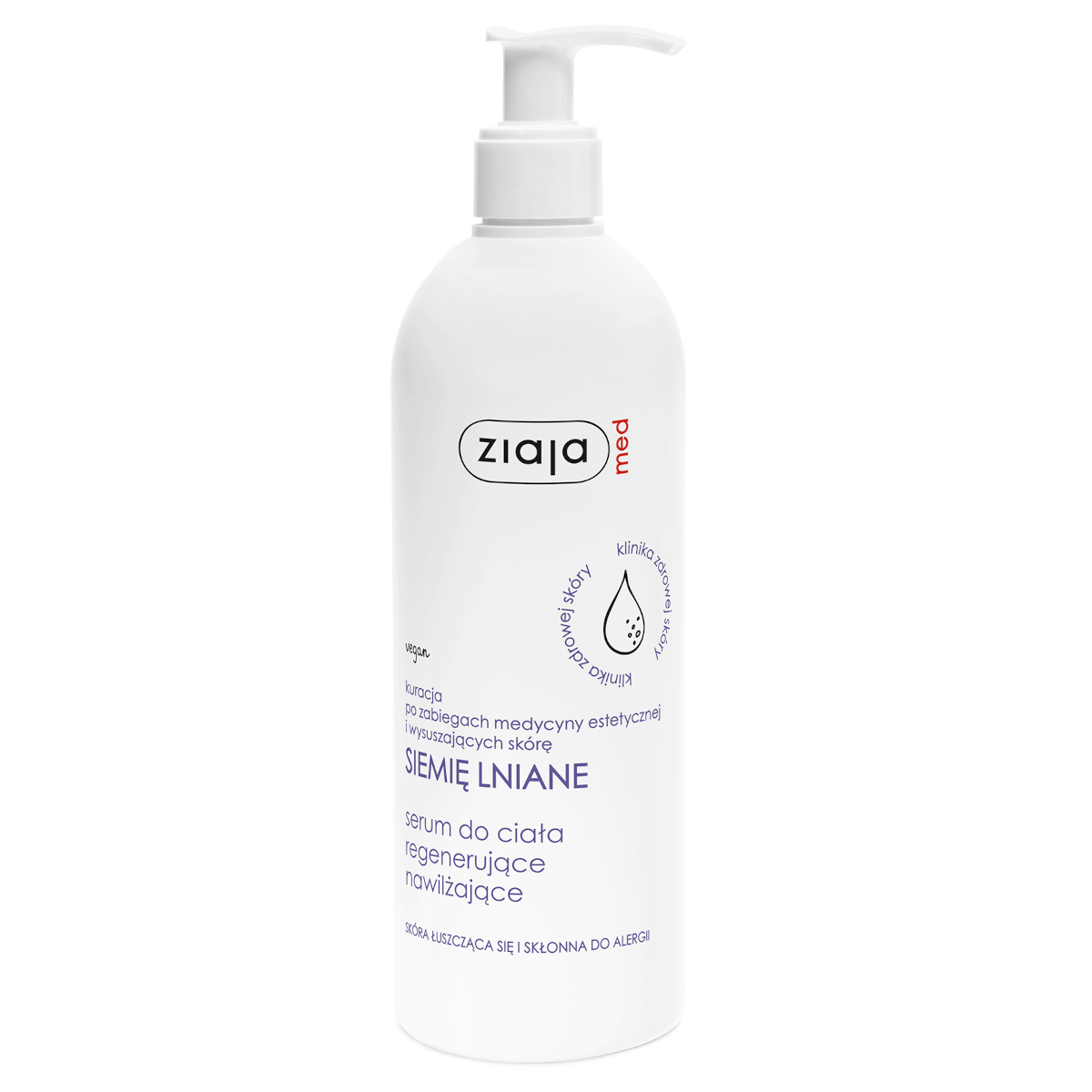 Ziaja Med Siemię lniane Serum do ciała, 400 ml