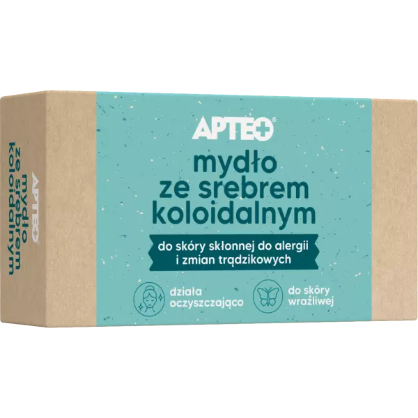 Mydło ze srebrem koloidalnym APTEO, 100 g