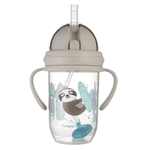 Kubek niekapek z rurką i odważnikiem Canpol babies, Exotic Animals, 270 ml