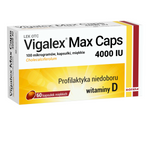 Vigalex Max Caps, 4000 IU, 60 kapsułek miękkich