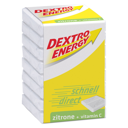 Dextro Energy, pastylki o smaku cytrynowym, 46 g - zdjęcie produktu