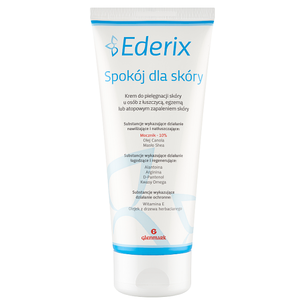 Ederix, krem do pielęgnacji skóry u osób z łuszczycą, egzemą lub AZS, 200 ml