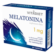 Melatonina 1 mg, 90 tabletek