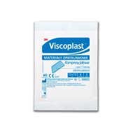 Viscoplast, kompresy, 7,5 cm x 7,5 cm, 3 sztuki