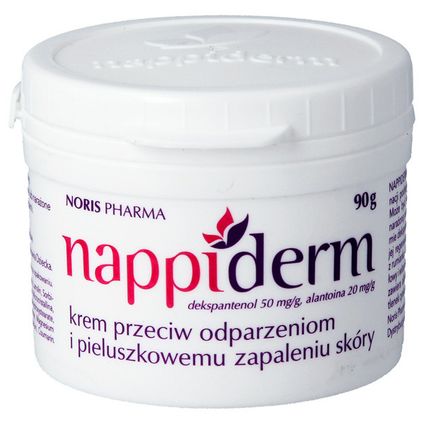 NORIS Nappiderm, krem przeciw odparzeniom, 90 g — Składniki i ocena
