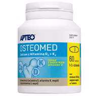 Osteomed Calcium z Witaminą D3 + K2, 60 tabletek