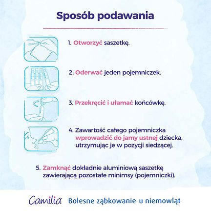 Camilia, roztwór doustny, 10 pojemników jednodawkowych