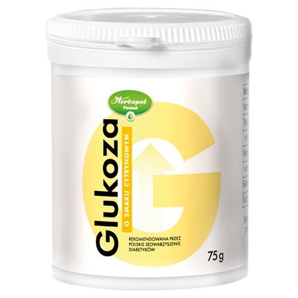 Herbapol, Glukoza cytrynowa, 75 g - zdjęcie produktu