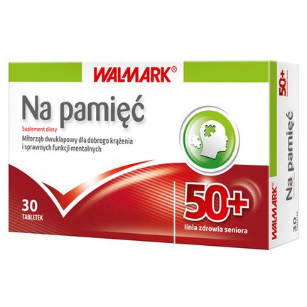 Na pamięć 50+, 30 tabletek - WALMARK