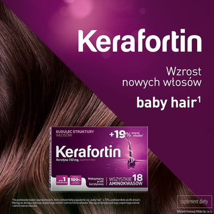 Kerafortin, 30 tabletek - Dorosły