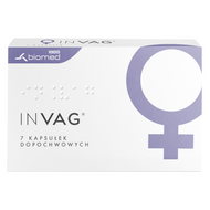 InVag, probiotyk ginekologiczny, 7 kapsułek dopochwowych