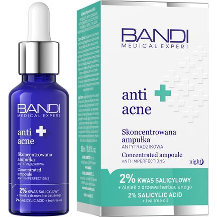 Bandi Medical Expert Anti-Acne, skoncentrowana ampułka antytrądzikowa, 30 ml  - zdjęcie produktu