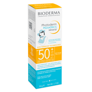 Bioderma Photoderm Pediatrics Mineral, Fluid mineralny dla dzieci do skóry wrażliwej i alergicznej SPF 50+, 50 g