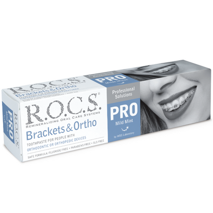 EUROCOSMED-STUPINO ROCS Brackets&amp;Ortho, pasta ortodontyczna do zębów, 135 g
