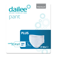 Majtki chłonne Dailee Pant Premium Plus, r. L, 15 sztuk