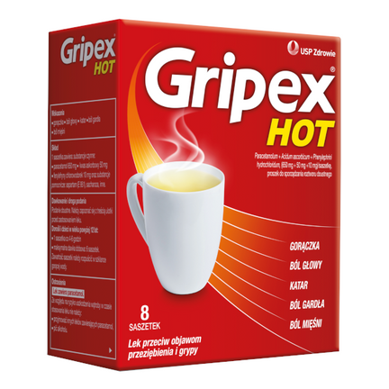 Gripex Hot, 8 saszetek - zdjęcie produktu