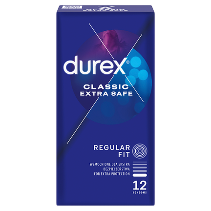 Prezerwatywy Durex Extra Safe, 12 sztuk - zdjęcie produktu